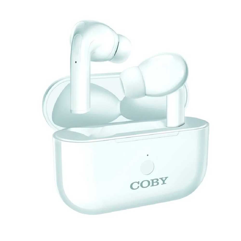 CETW516WHT 1 of 1 A201 COBY CHARGING CASE AIRPODS PRO STYLE CETW516WHT  A201  COBY CHARGING CASE AIRPODS PRO STYLE CETW516WHT