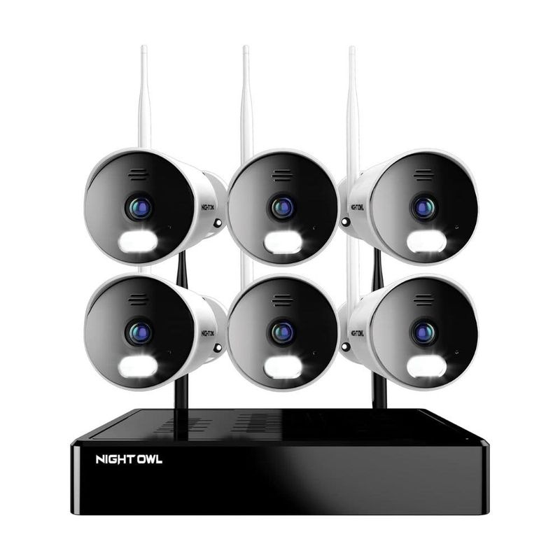 NIGHT OWL – Bluetooth Security Camera System 1080p – Black