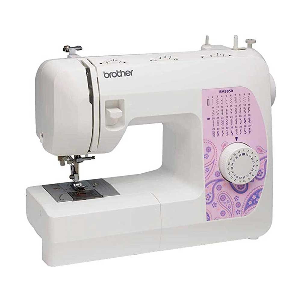 BROTHER – 37-Stitch Sewing Machine with Extra Wide Extension Table – White