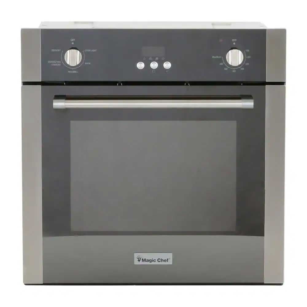 MAGIC CHEF – 24" Single Electric Built-In Wall Oven – Stainless Steel