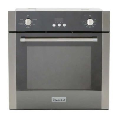 MAGIC CHEF – 24" Single Electric Built-In Wall Oven – Stainless Steel