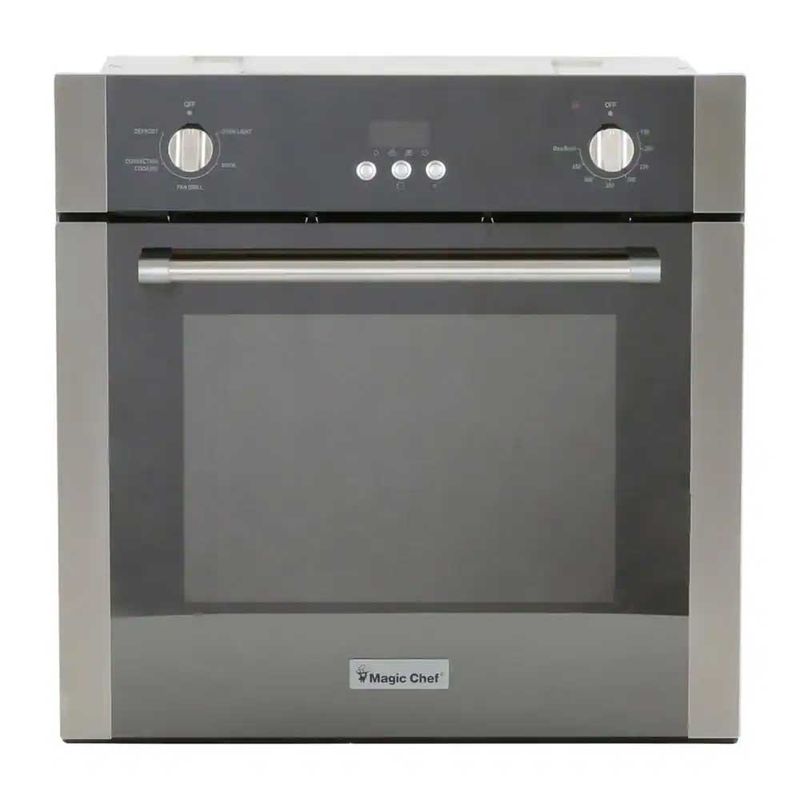 MAGIC CHEF – 24" Single Electric Built-In Wall Oven – Stainless Steel