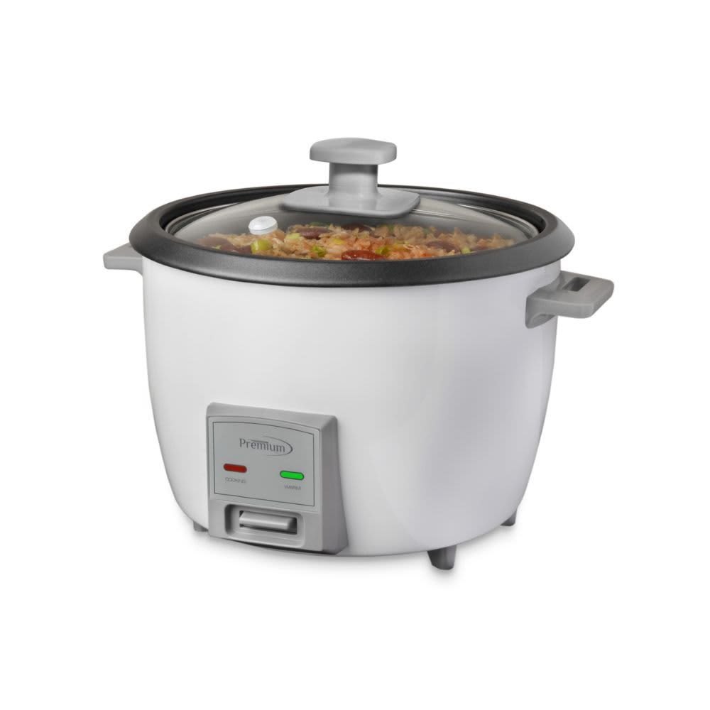 PREMIUM – 6-Cup Rice Cooker 400 W – White