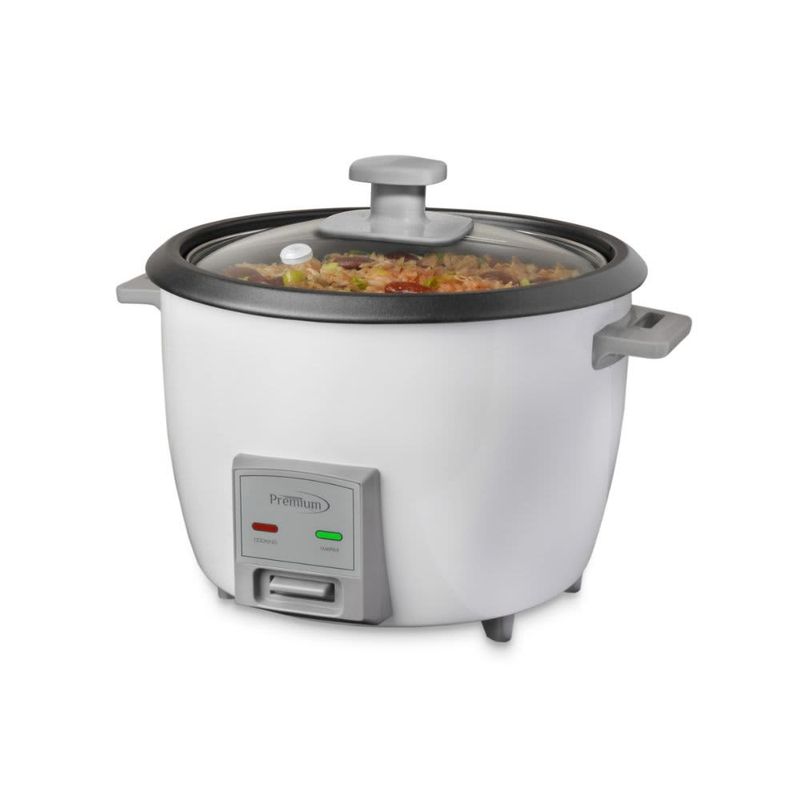 PREMIUM – 6-Cup Rice Cooker 400 W – White