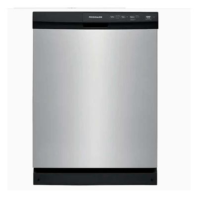 FRIGIDAIRE – 24" Built-In Dishwasher with Front Control – Stainless Steel
