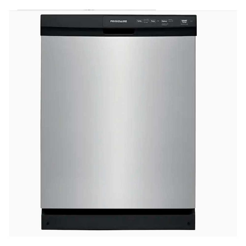 FRIGIDAIRE – 24" Built-In Dishwasher with Front Control – Stainless Steel