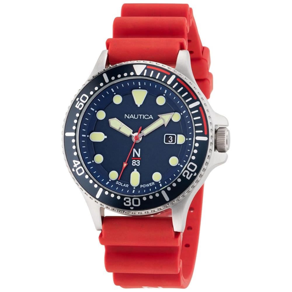 NAUTICA – N83 Cocoa Beach Watch with PU Strap – Red