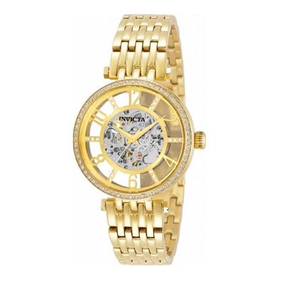 Watch Invicta Women's Automatic 3 Hand Gold Dial 32297