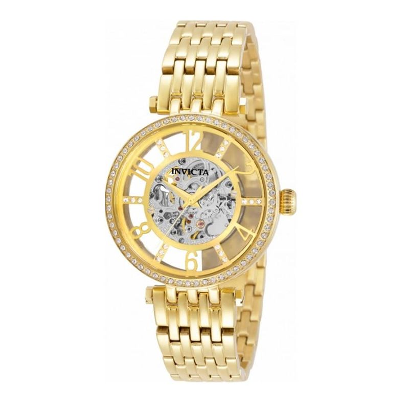 Watch Invicta Women's Automatic 3 Hand Gold Dial 32297