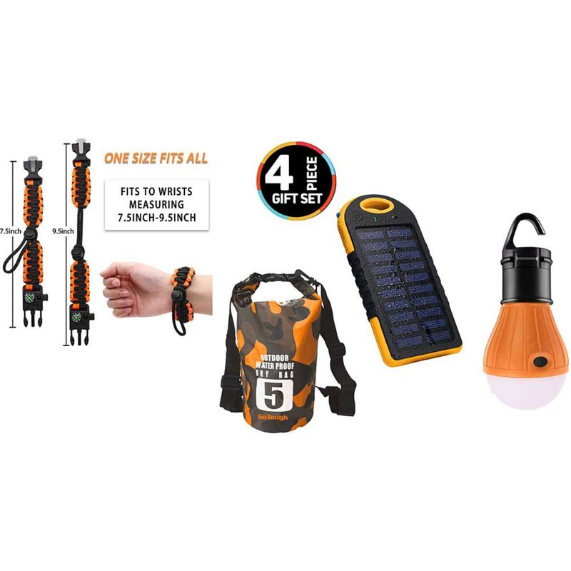 GO TOUGH 4PC OVERNIGHT BEACH SET GOT-GT7083