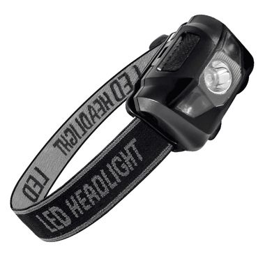 GoGreen Power 3 Watt Head Light - 3 Modes - Black GG-113-3HLBK