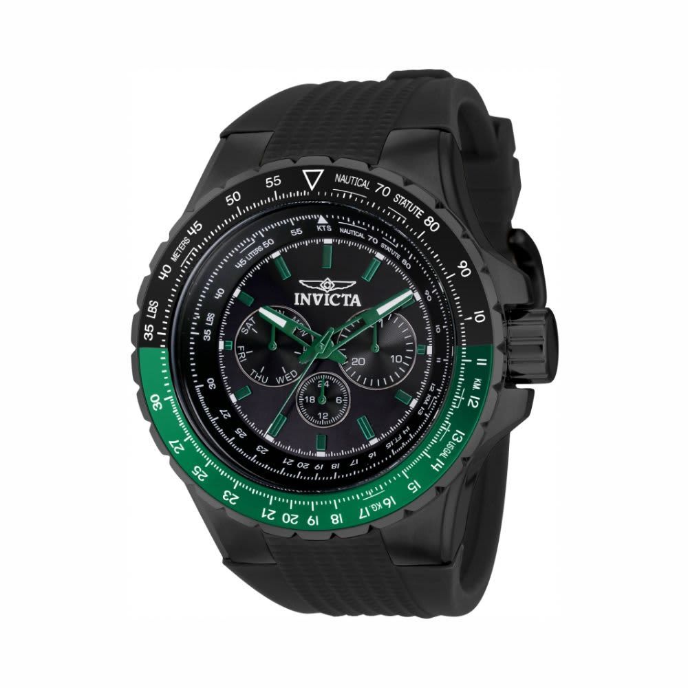 Invicta Aviator Men's Watch - 50mm, Black (39308)