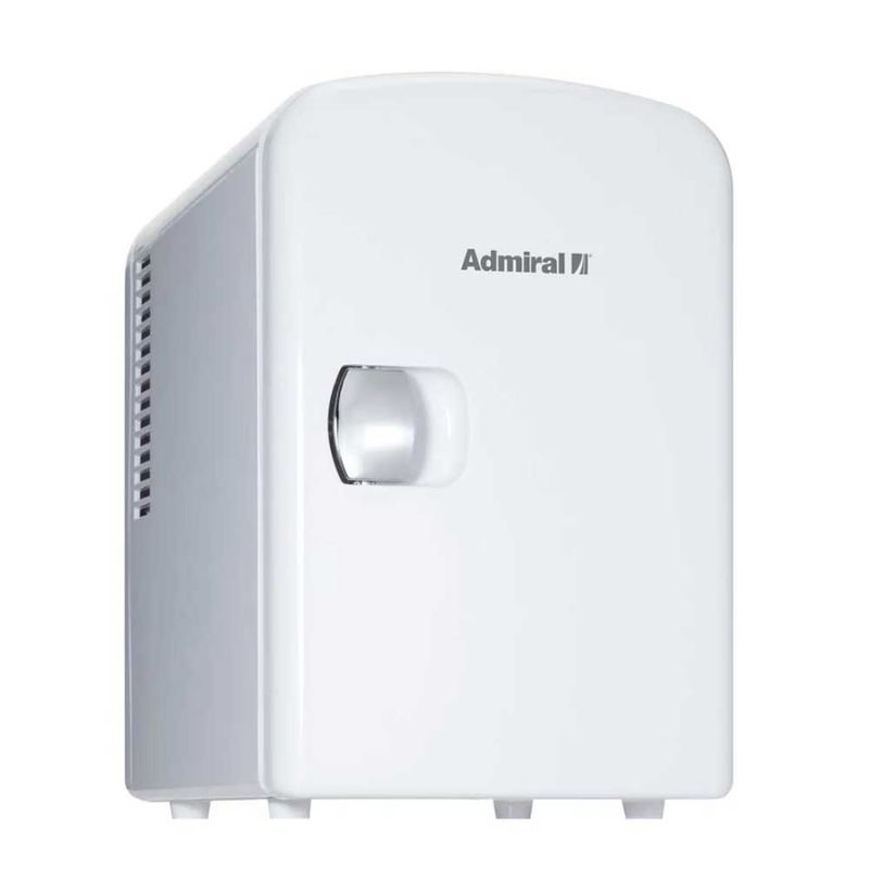 ADMIRAL – 0.14 Cu. Ft. Handy Personal Mini Fridge and Warmer – White
