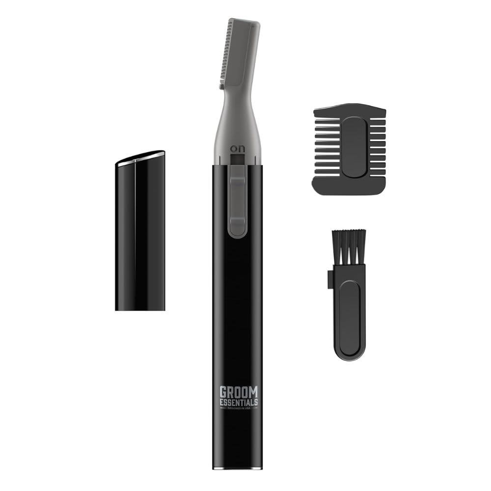 GROOM ESSENTIALS 2-in-1 Eyebrow and Mustache Trimmer GROOM-GEMS304
