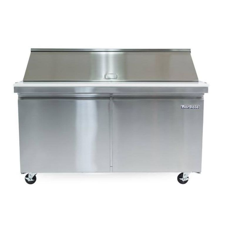 NORPOLE – 60 in Countertop Sandwich/Salad Prep Table – Stainless Steel