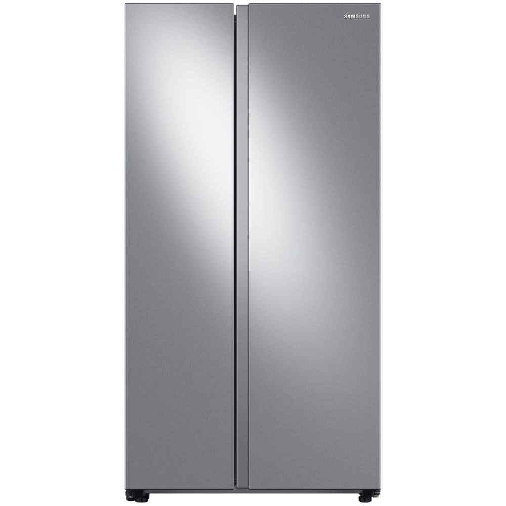 SAMSUNG - 22.6 Cu. Ft. Side by Side Refrigerator in Fingerprint Resistant - Stainless Steel