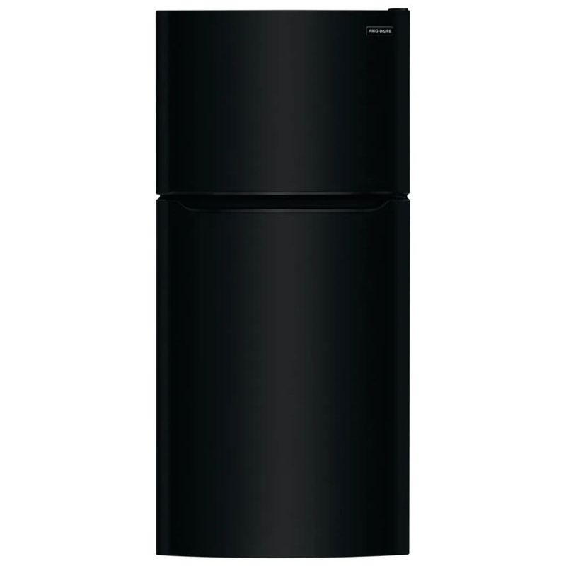 FRIGIDAIRE - 18.3 Cu. Ft. Top Freezer Refrigerator - Black FRIGIDAIRE - 18.3 Cu. Ft. Top Freezer Refrigerator - Black