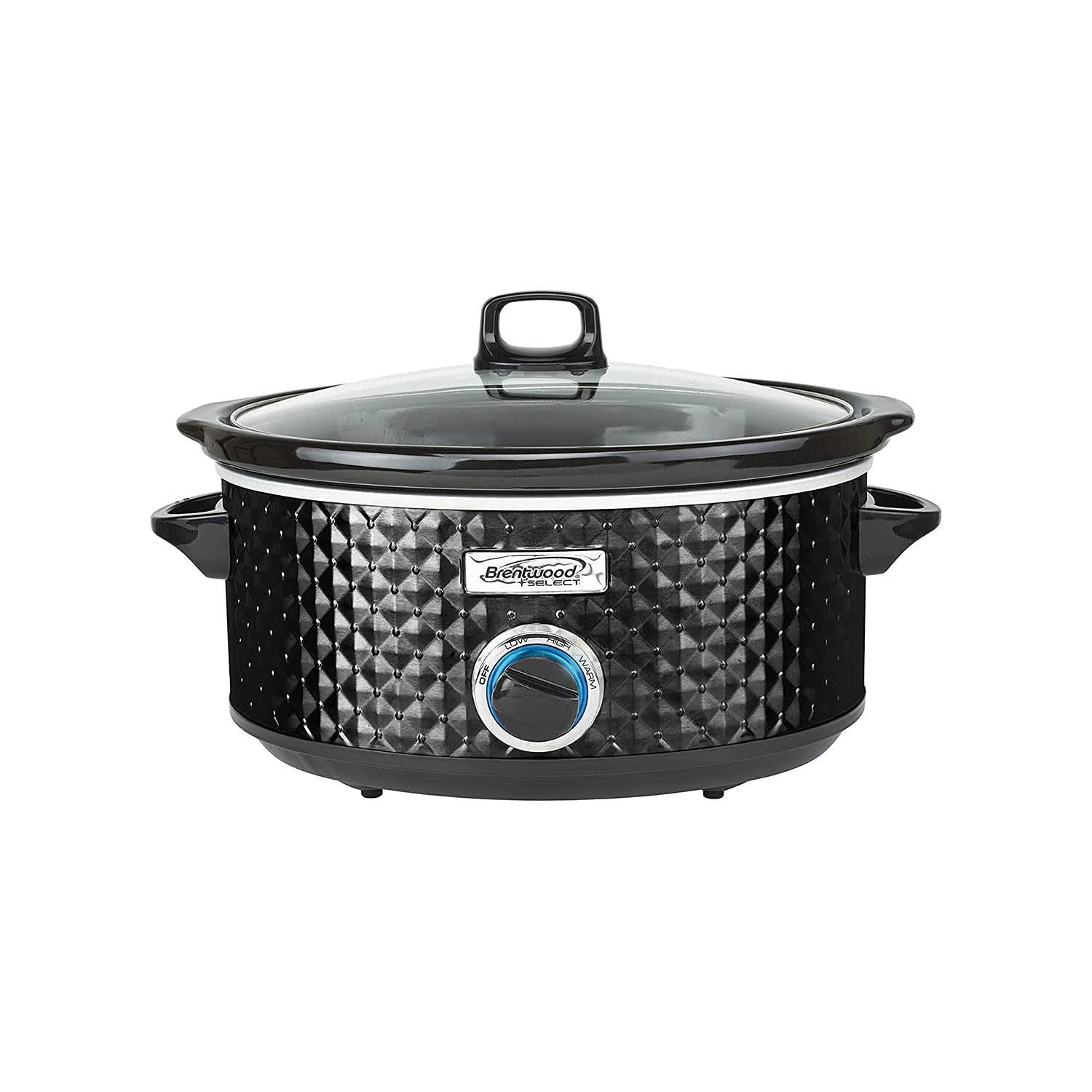 BRENTWOOD – 3.5‑Quart Slow Cooker 190 W – Black