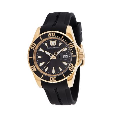TechnoMarine Manta Sea Men's Watch - 42mm, Black (TM-220116)