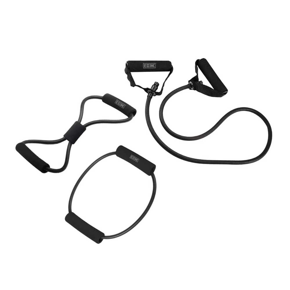 EDX By Endurance 3 Piece Resistance Toning Set  EBE-R3PK-BLK