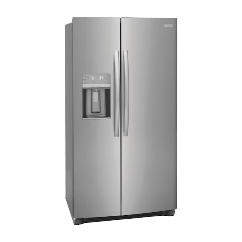 Frigidaire - Gallery 25.6 Cu. Ft. Side-by-Side Refrigerator - Stainless steel  GRSS2652AF