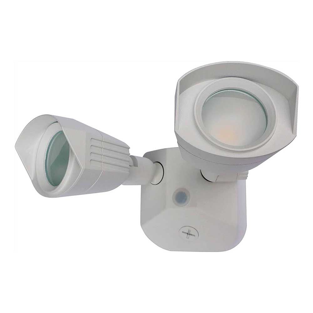 Satco Security Light w/o Sensor - White - 4000K S65-216
