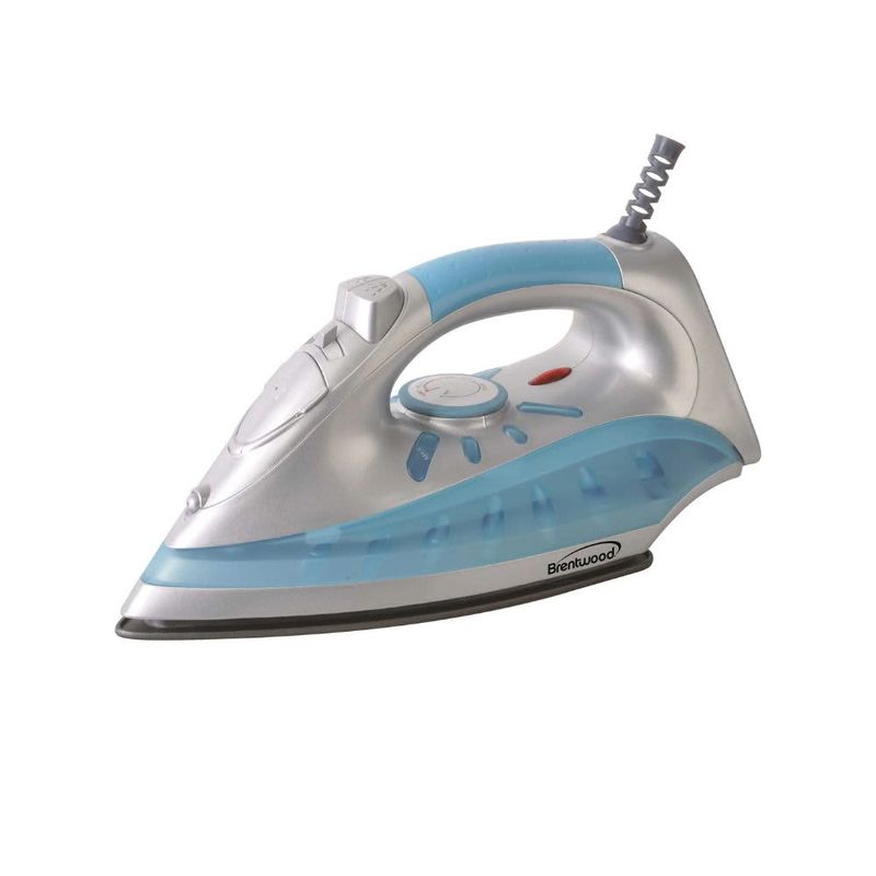 Brentwood Non-Stick Steam Iron, Silver MPI-60