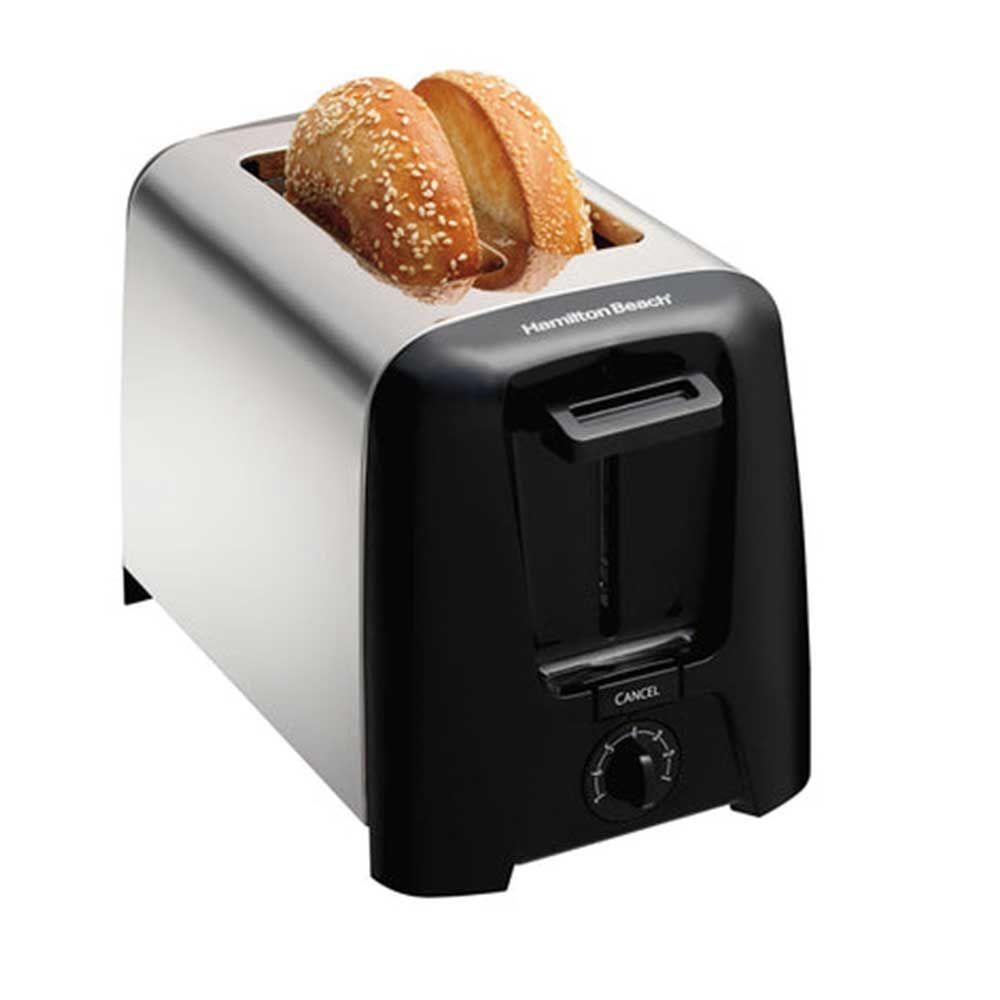HAMILTON BEACH  2 SLICE METAL TOASTER 22614R