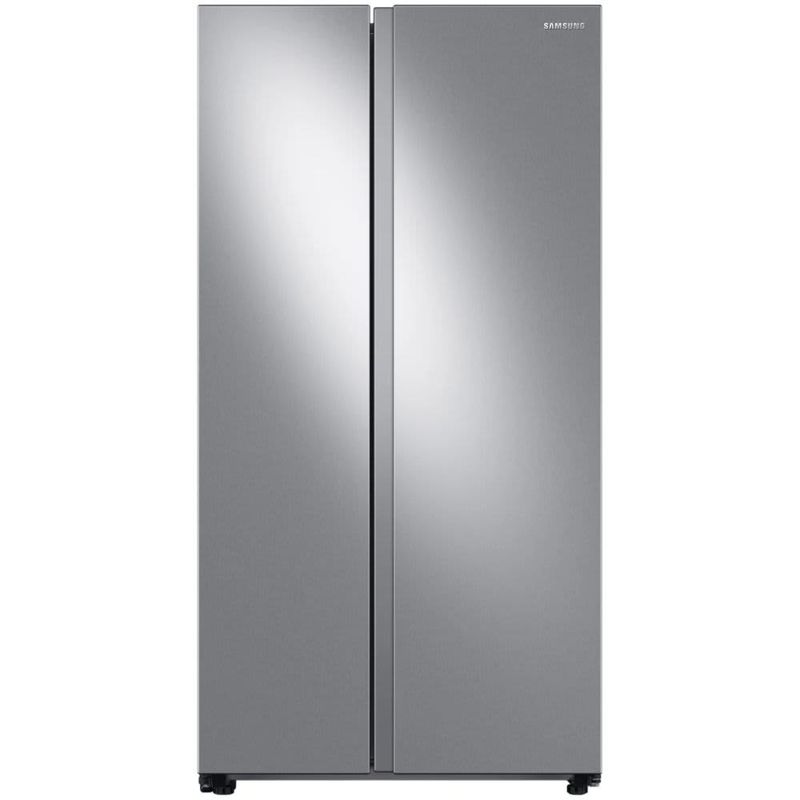SAMSUNG - 22.6 Cu. Ft. Side by Side Refrigerator in Fingerprint Resistant - Stainless Steel