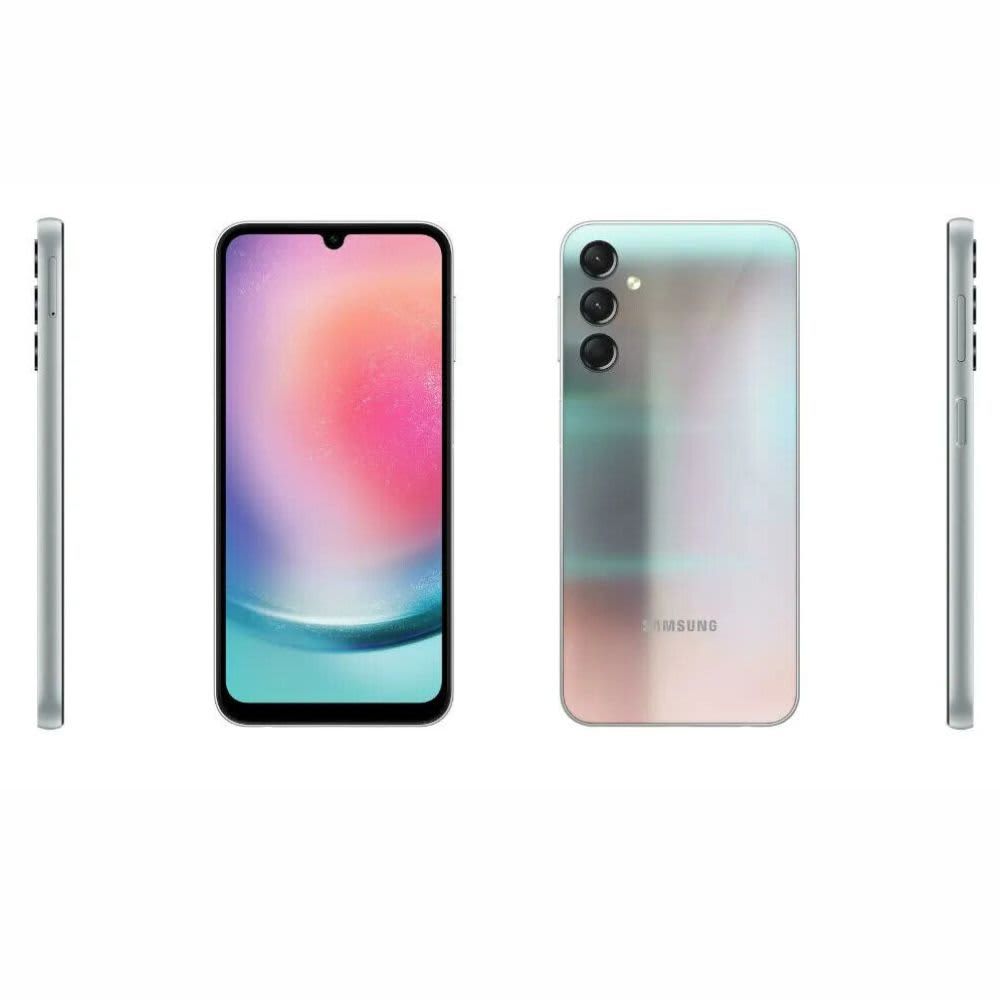 SAMSUNG GALAXY A24 4+128GB SILVER UNLOCKED  SM A245MZSU