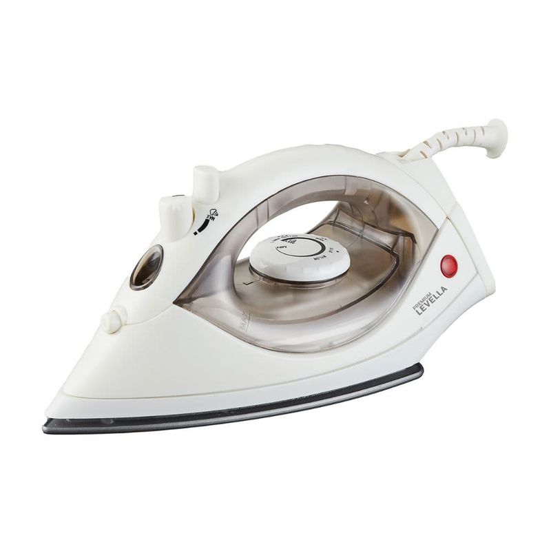 Premium Levella PIV7148 Steam and Dry Iron - White PIV7148