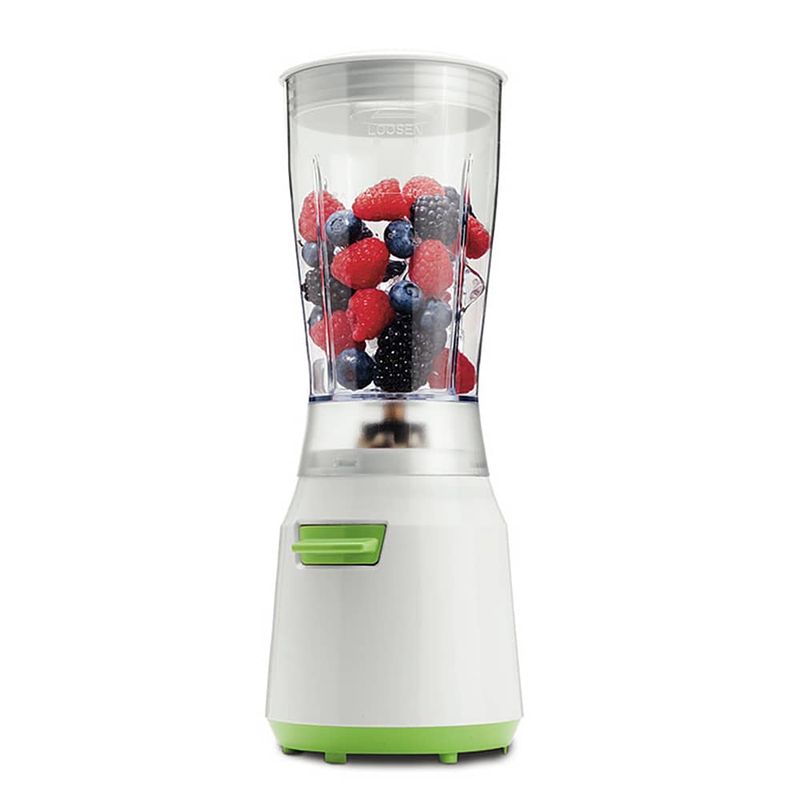 BRENTWOOD – 14 oz Personal Blender 180W – White/Green