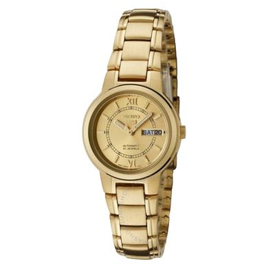 Watch for Women SEIKO Automatic Gold Stainless Steel SYME58K1