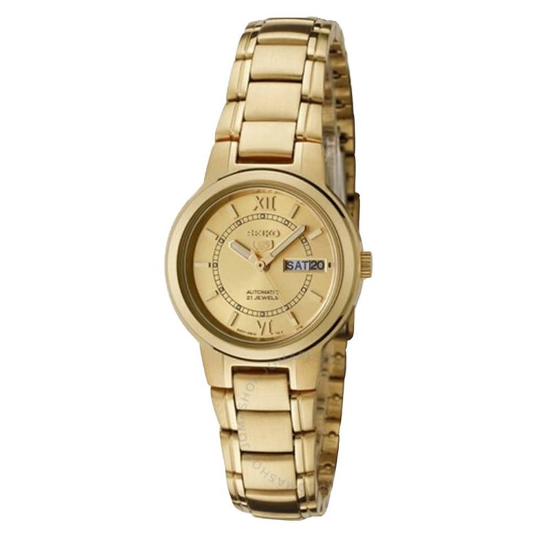 Watch for Women SEIKO Automatic Gold Stainless Steel SYME58K1