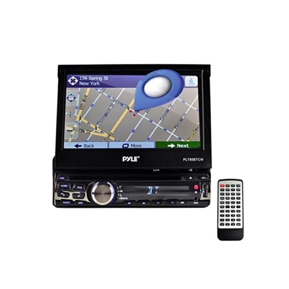 PYLE – 7-Inch GPS Navigation and Bluetooth Headunit Receiver – Black