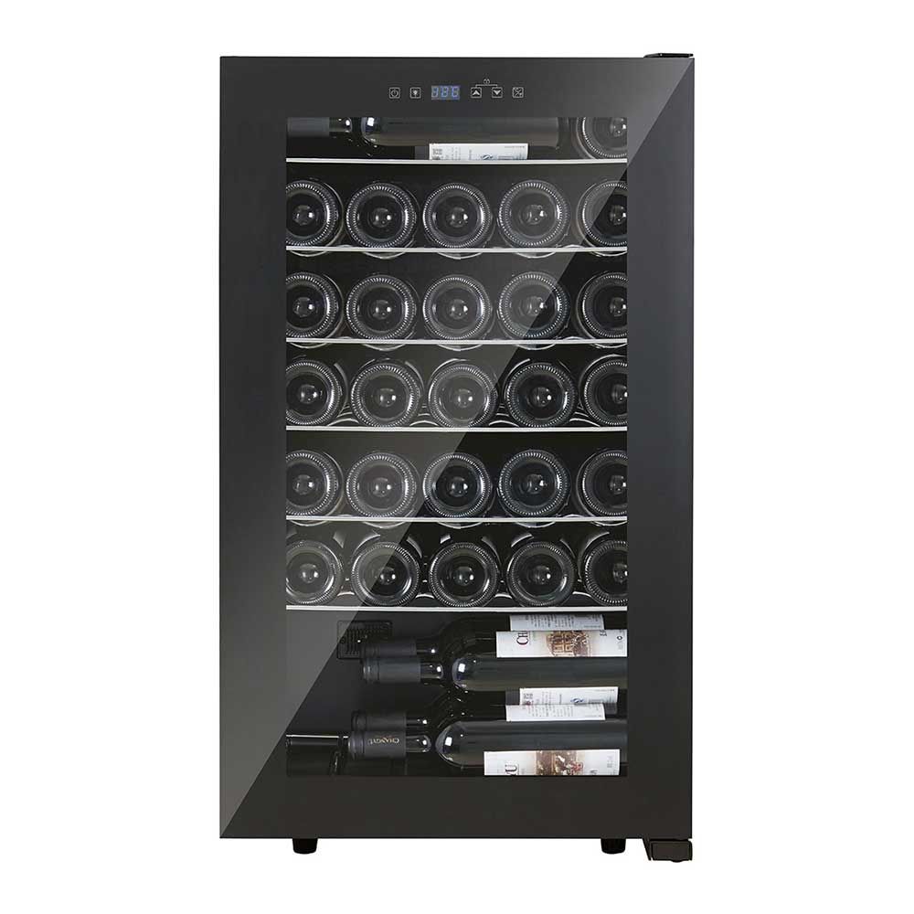 PREMIUM LEVELLA – 3.1 Cu. Ft. Single Zone Wine Cooler – Black