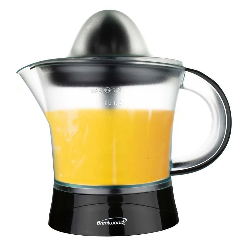 BRENTWOOD – 40 oz Corded Electric Citrus Juicer – Black