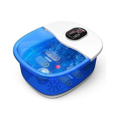 AREALER – Foot Spa Massager with Heat – Blue