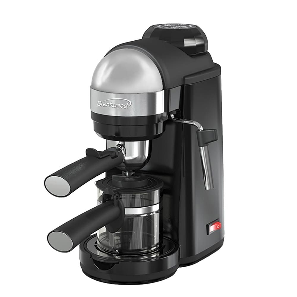 BRENTWOOD – 1.25 Cu. Ft. Espresso & Cappuccino Maker  – Black