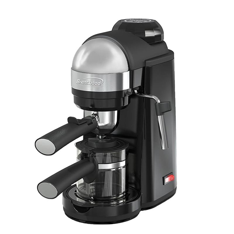 BRENTWOOD – 1.25 Cu. Ft. Espresso & Cappuccino Maker  – Black