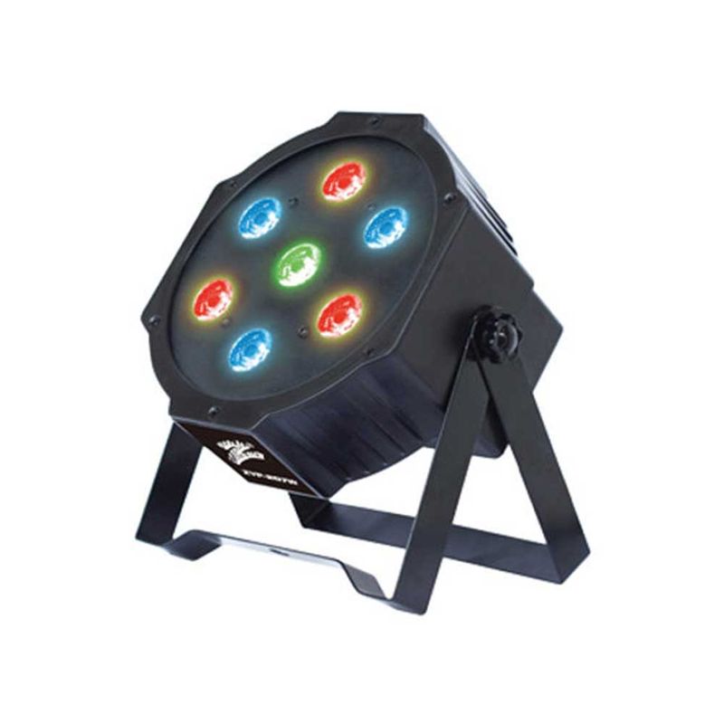 ZEBRA 7 LED FLAT PAR LIGHT ZYP-207W
