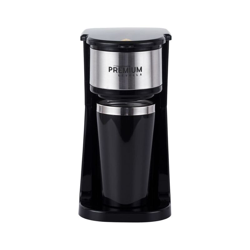 PREMIUM LEVELLA – 0.4 Cu. Ft. 2-Cup Coffee Maker – Black