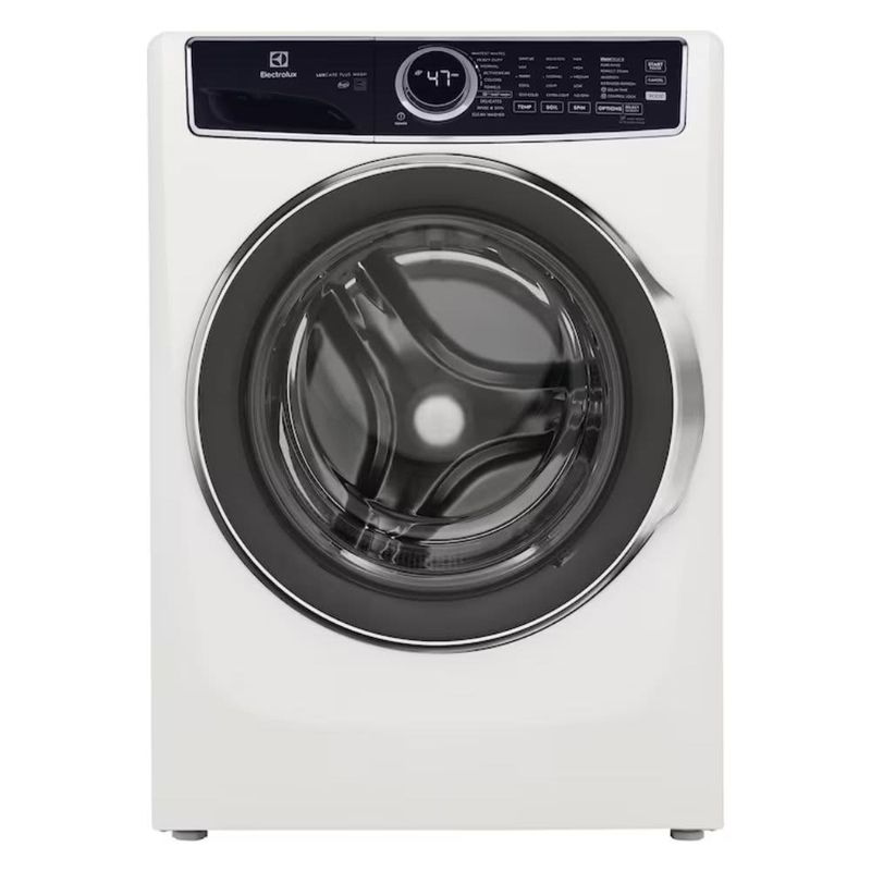 Electrolux - 8.0 Cu. Ft. Stackable Electric Dryer with Steam and LuxCare Dry System ELFE7537AW