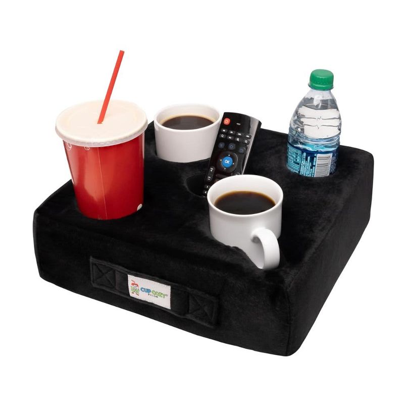 Cup Cozy Deluxe Pillow – Black