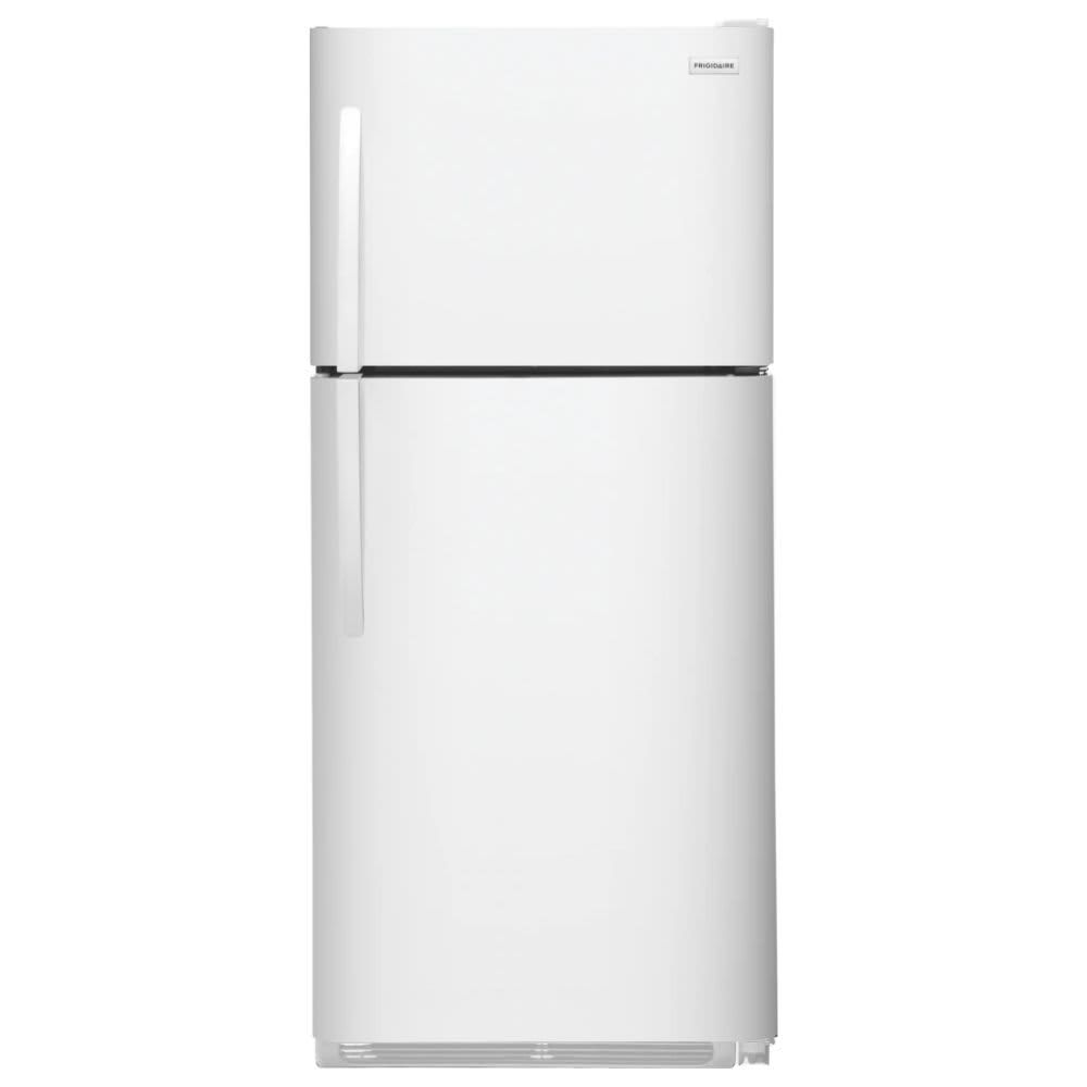 Frigidaire - 20.5 Cu. Ft. Top-Freezer Refrigerator - White FRTD2021AW