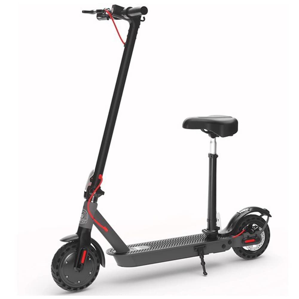 HIBOY – Electric Scooter S2S with Seat, Foldable – Black