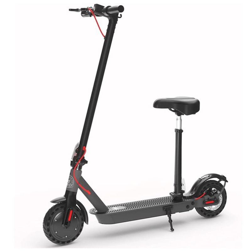 HIBOY – Electric Scooter S2S with Seat, Foldable – Black HIBOY – Electric Scooter S2S with Seat, Foldable – Black