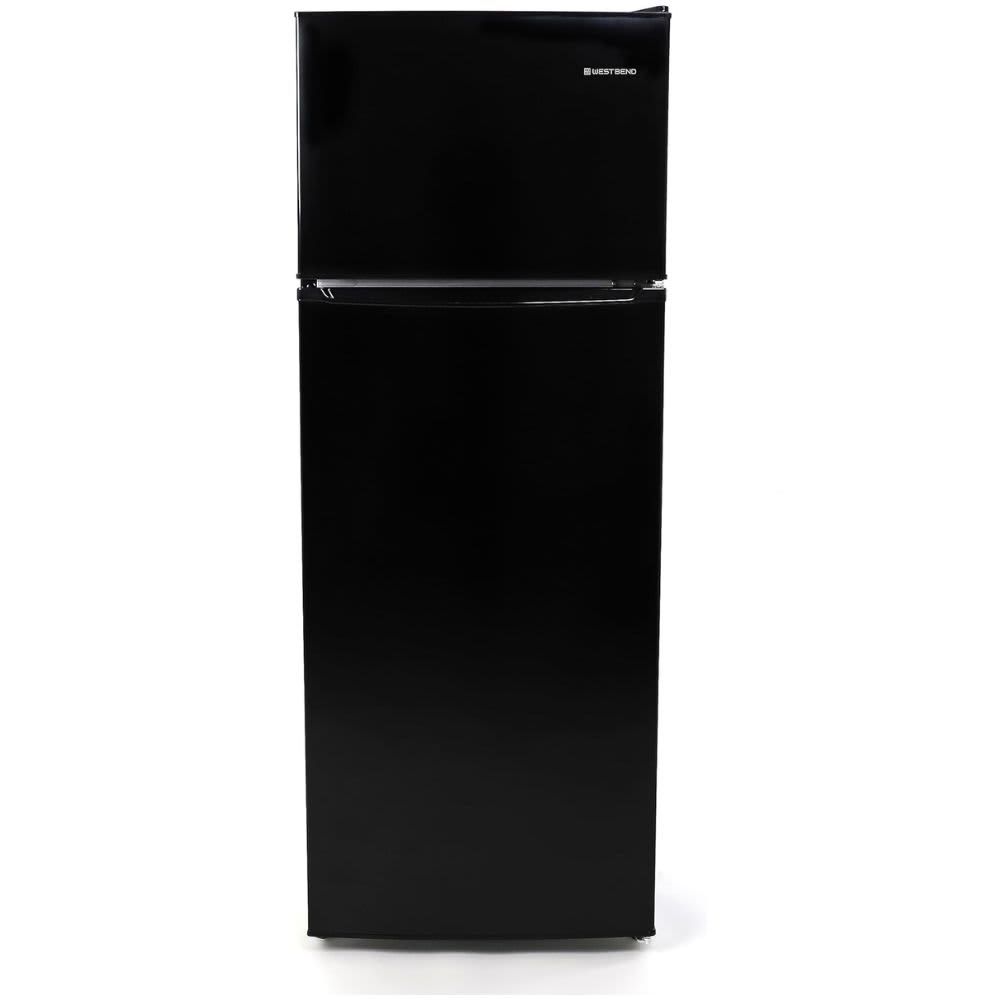 West Bend Apartment Refrigerator Freestanding Slim Design Full Fridge with Top Freezer WBRT73B