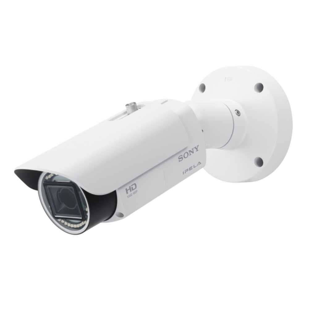 SONY – Outdoor Bullet-Type IP Surveillance Camera Full HD – White