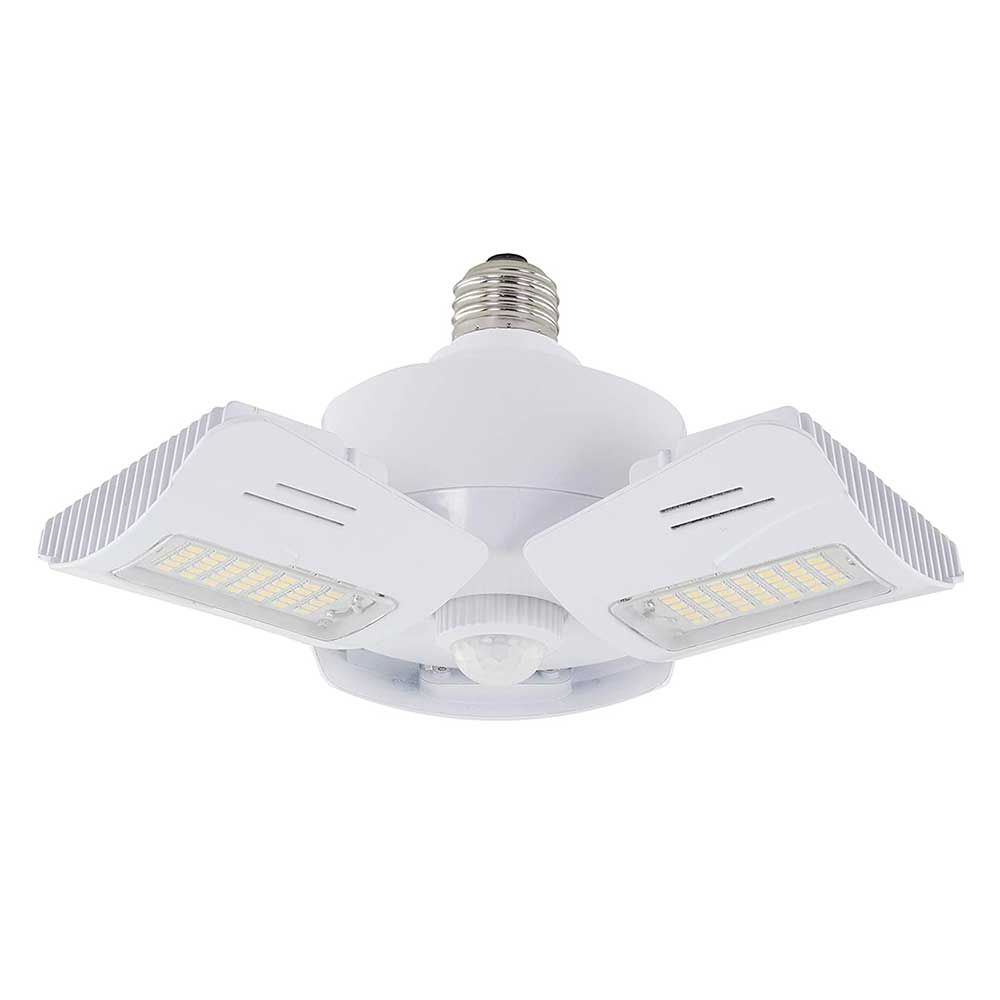 SATCO – LED Adjustable Flood Light 60W – Cool White – Motion Sensor